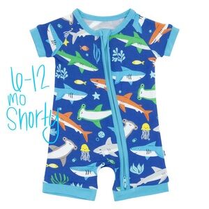 6-12 month Rad Reef Shorty Zippy Little Sleepies BST